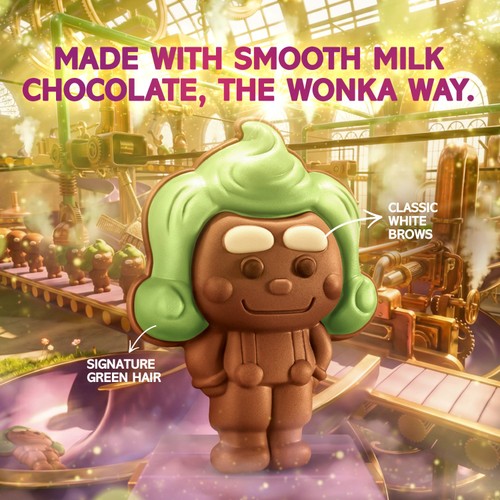 Wonka Chocolate Oompa Loompa Figure