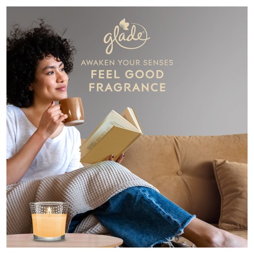 Glade Candle, Small Scented Candle, Anti-Odour
