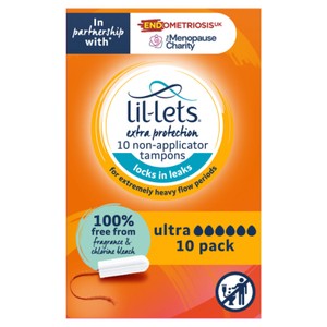 Lil-Lets Non-Applicator Tampons Regular
