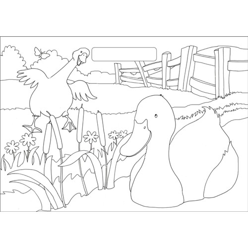 IglooBooks - Farmyard Colouring Pad