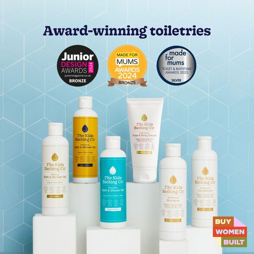 The Kids Bathing Co. Organic Lime & Mango Refreshing Bath & Shower Gel