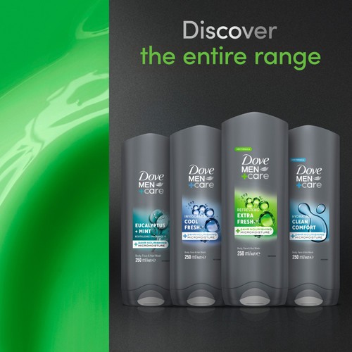 Dove Men+Care Fresh Awake Body & Face Wash