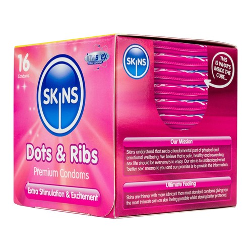 Skins Dots & Ribs Condoms
