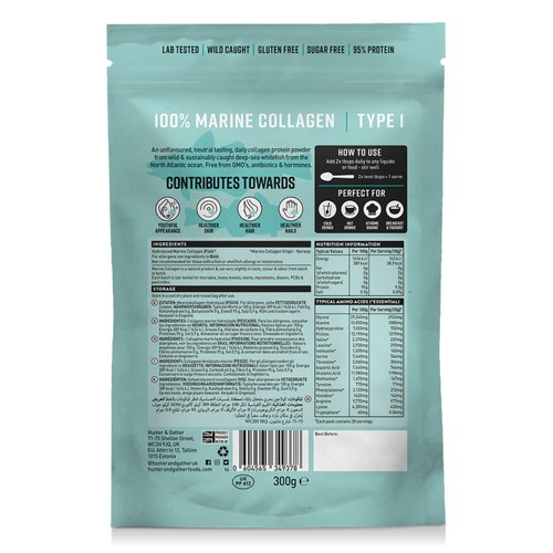 Hunter and Gather 100% Wild Caught Marine Collagen