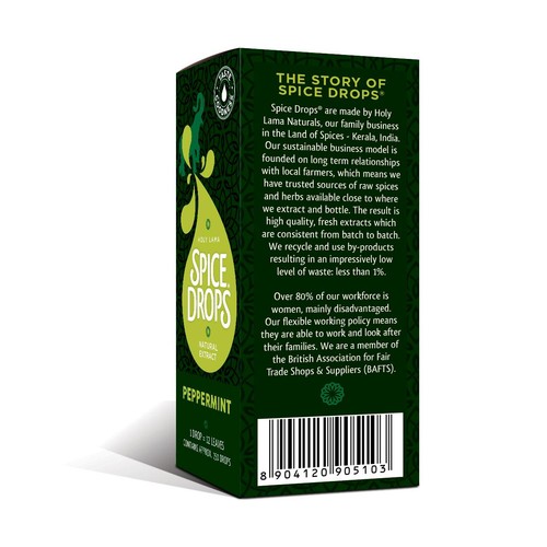Spice Drops Concentrated Natural Peppermint Extract