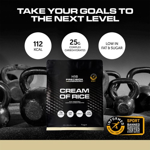 H&B Precision Engineered Cream of Rice Unflavoured