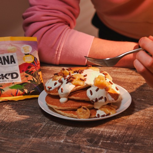 PACK'D Organic Ripe & Creamy Sliced Bananas