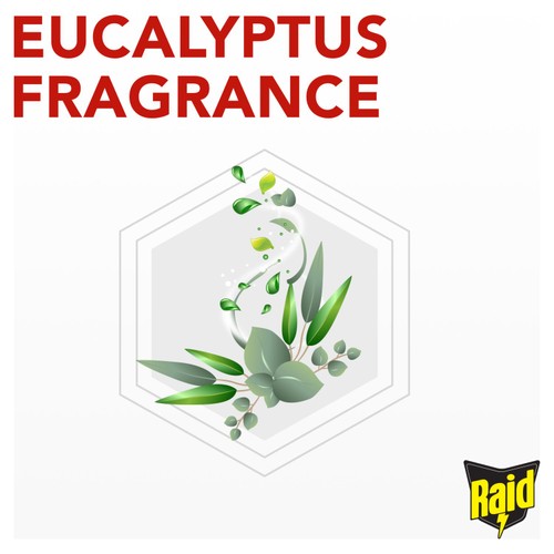 Raid Fly Wasp & Mosquito Killer with Eucalyptus Aroma Oil