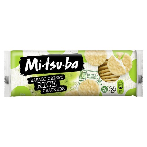 Mitsuba Wasabi Crispy Rice Crackers