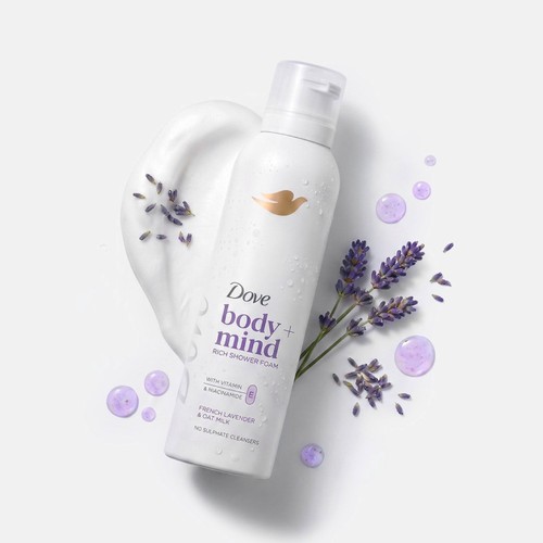 Dove Body + Mind French Lavender & Oat Milk Mousse