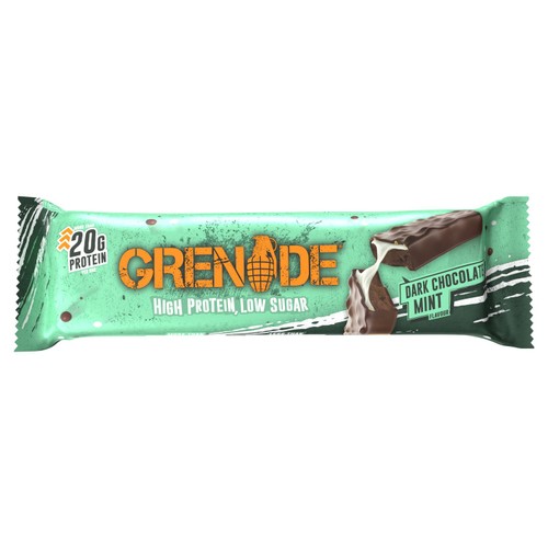 Grenade Dark Chocolate Mint Protein Bar