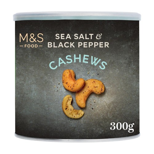 M&S Sea Salt & Black Pepper Cashews