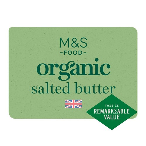 M&S Organic British Salted Butter