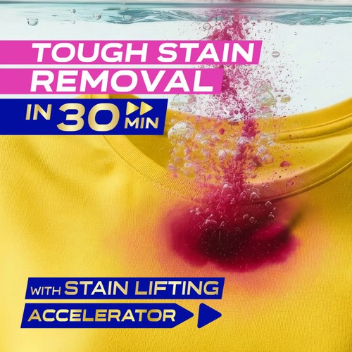 Vanish Turbo Fast Acting Stain Remover Powder 850g