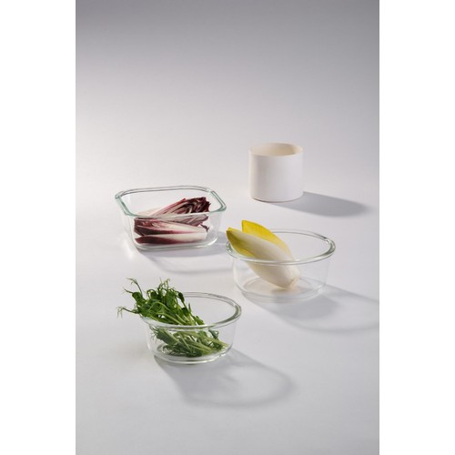 LocknLock Glass Round Container 950ml