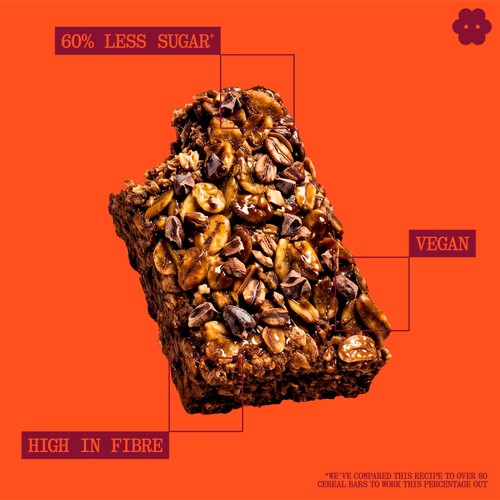 Graze Cocoa Orange Oat Boosts Flapjack Snack