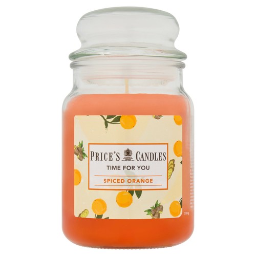 Price's Spiced Orange Large Jar Candle