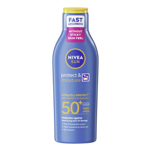 NIVEA SUN Protect & Moisture SPF 50+ Sun Lotion 