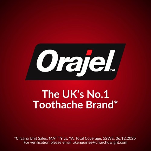Orajel Rapid Toothache Relief Gel