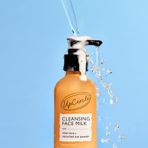 UpCircle Cleansing Face Milk with Aloe Vera + Oat Powder