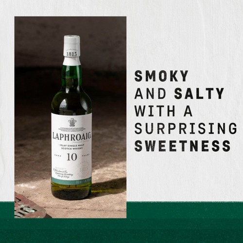 Laphroaig 10 Year Old Islay Single Malt Scotch Whisky