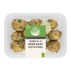 M&S Buttery Herb Baby Potatoes