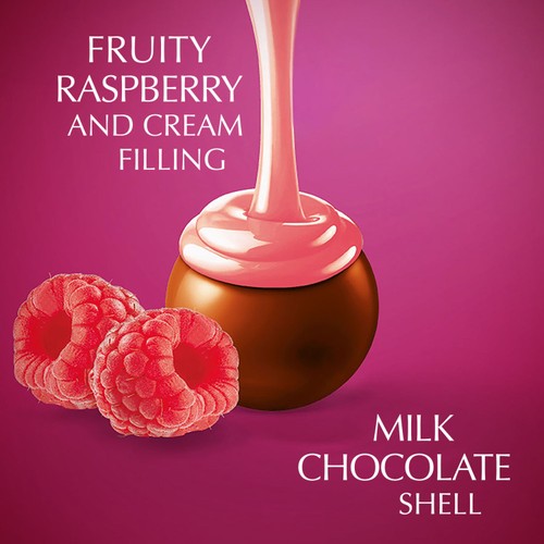 Lindt Lindor Raspberry & Cream