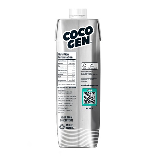 CocoGen Coconut Water + Magnesium
