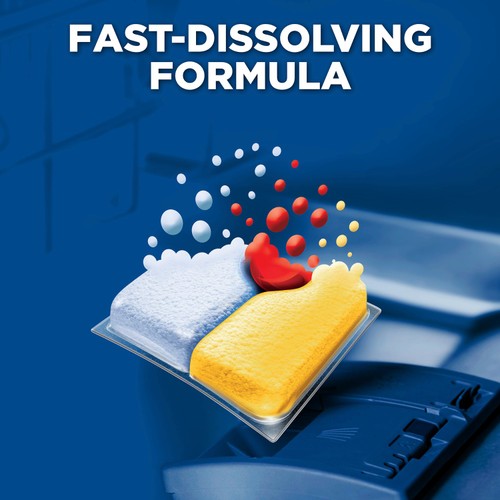 Finish Quantum All in One Dishwasher tablets Lemon