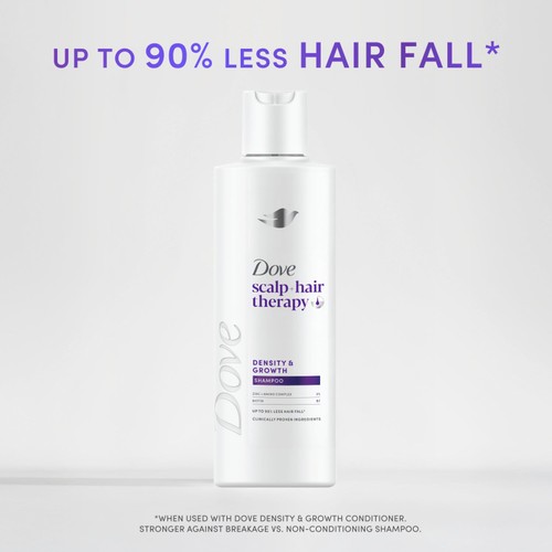 Dove Density + Hair Growth Shampoo for Thicker, Fuller Hair