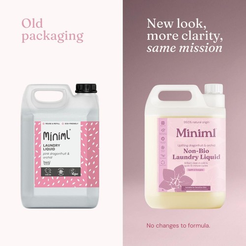 Miniml Laundry Liquid- Pink Dragonfruit & Orchid Refill