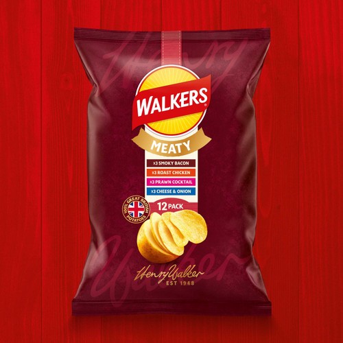 Walkers Meaty Variety Multipack Crisps