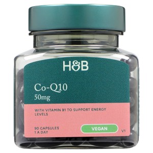 Holland & Barrett Co-Q10 50mg Soft Gel Vegan Capsules