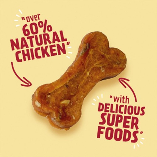 Good Boy Superlicious Chicken, Apple & Cranberry Bone Dog Treats