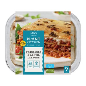 M&S Plant Kitchen Lentil Lasagne Serves 1