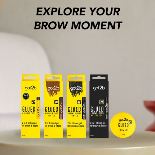 Got2b Glued for Brows & Edges Waterproof Hair Gel