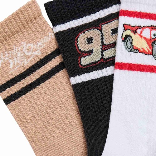 M&S Boys, Pixar Cars Socks, 12.5-3.5 Large