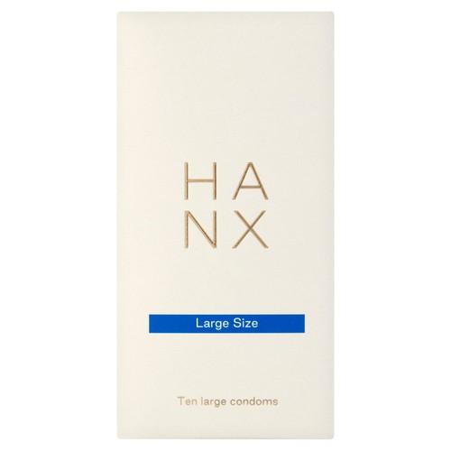 HANX Ultra Thin Large Size Vegan Condoms