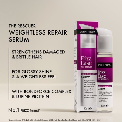 John Frieda Frizz Ease The Rescuer Lightweight Serum