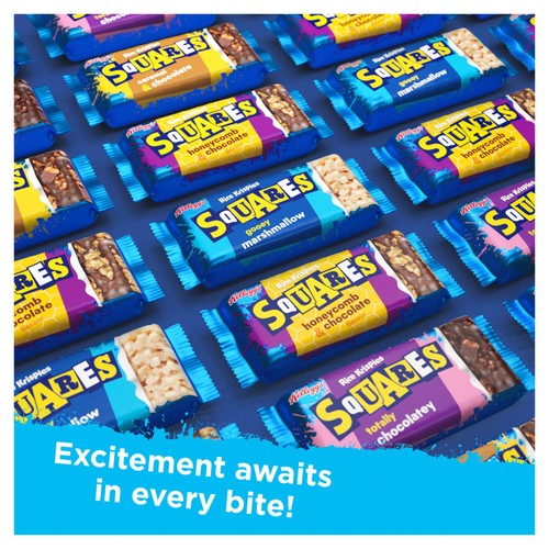 Kellogg's Rice Krispies Squares Honeycomb Snack Bars