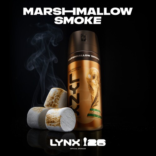 Lynx Men Marshmallow Smoke 72h Fine Fragrance Premium Deodorant