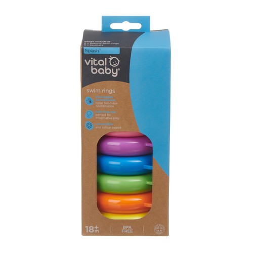 Vital Baby Swim Rings Bath Water Toy