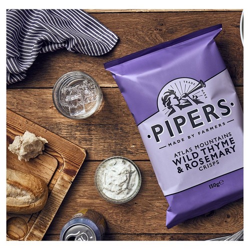 Pipers Atlas Mountains Wild Thyme & Rosemary Sharing Bag Crisps