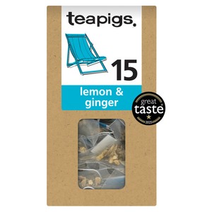 Brew Tea Co Lemon & Ginger Tea Bags