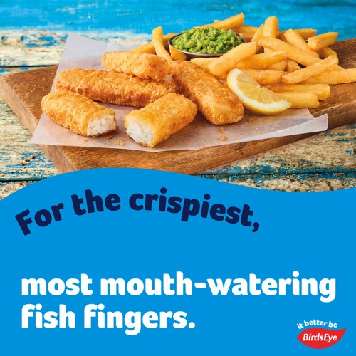 Birds Eye 8 MSC Crispy Battered Fish Fingers