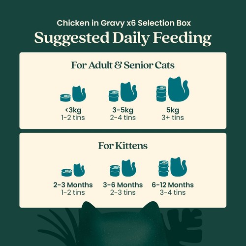 Untamed Chicken Selection Box in Gravy Cat Food