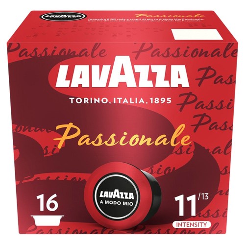 Lavazza A Modo Mio Espresso Passionale Coffee Capsules