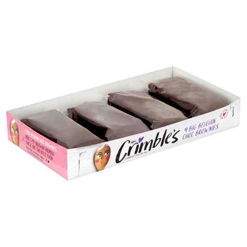 Mrs Crimble's Gluten Free Belgian Choc Brownies
