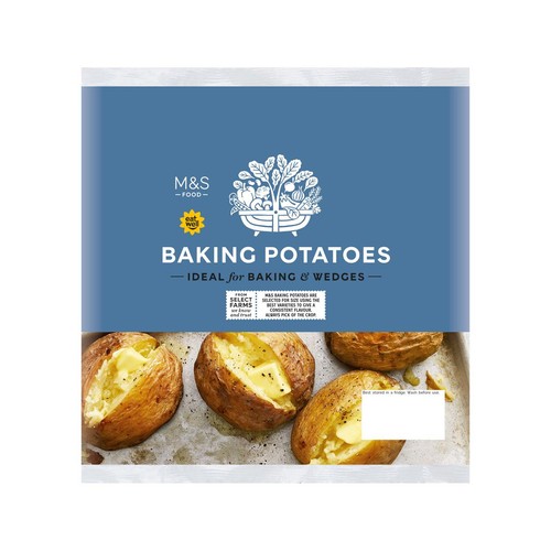 M&S 4 Baking Potatoes
