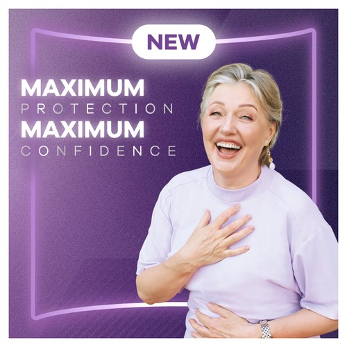 Always Discreet Maximum Protection Pants Medium Value Pack 12 Count